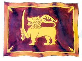 Lion flag